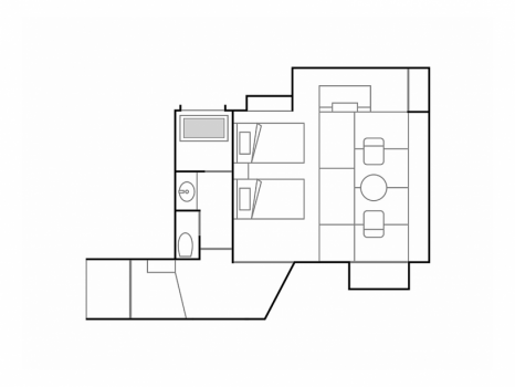 *【ムササビ｜MUSASABI】56平米・半露天風呂