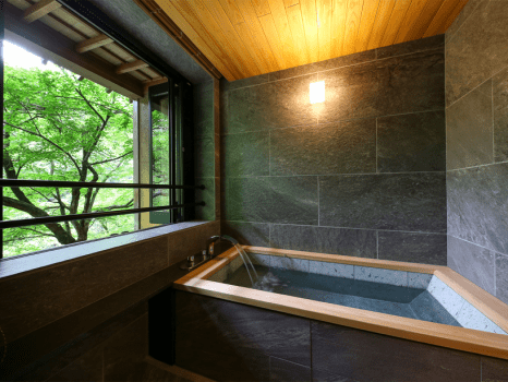 *【深山｜SINZAN】57平米・ダイニング・半露天風呂