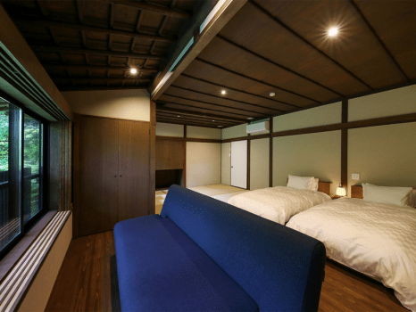 *【風花｜FUKA】51平米・ソファベッド・檜の内風呂