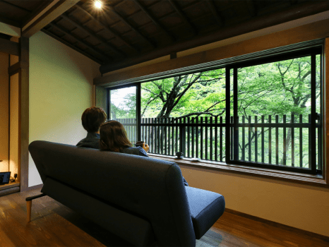 *【風花｜FUKA】51平米・ソファベッド・檜の内風呂