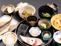 朝食の一例（定食）