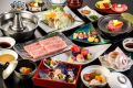 ■■国産ブランド牛会席■＜しゃぶ・ステーキ・握りぜ～んぶ最高級♪＞絶品霜降り肉を食べ尽くし♪【カード決済限定】