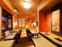 ■모던 돌 정원 첨부 ■ 일본식 방 42평방미터(3명)＜일본 정원측＞