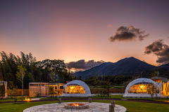 露天風呂付きドーム