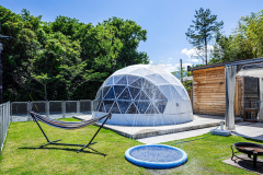 ドッグランドーム 2ベッド【ペット同伴可】※小型犬は２頭まで、中・大型犬は１頭まで