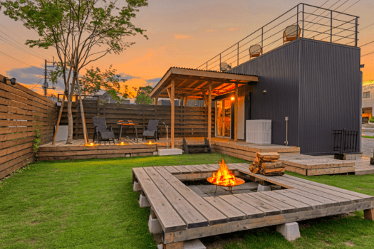 ドッグコテージ【中型犬２頭まで同伴可】