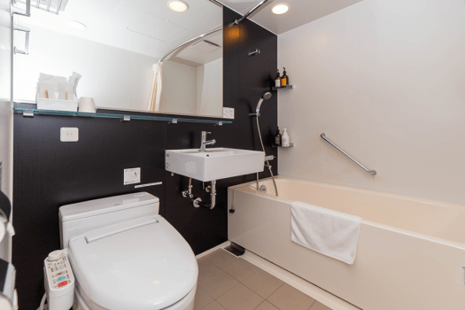 プレミアムシングルルーム　バスルーム