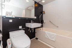 プレミアムシングルルーム　バスルーム