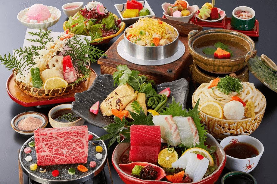 ●【レストランゐきり－基本会席】「牛肉or鯛」のいずれかをメインに♪