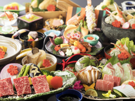 【初音プレミアム専用会席-個室食】＜個室食確約＞は当プランだけ！特別感溢れる、お料理とともに。