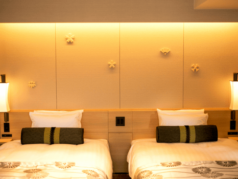 <Premium Room with Open-air Hot Spring Bath (Hatsune Type) *Exclusive lounge access and dinner at private dining room>