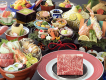 【初音プレミアム特選会席-レストラン】〝国産和牛-ヘレ“など上質素材を楽しむ会席