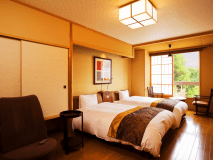 【和モダンデザイナーズ◆ツイン】和モダン調の彩りが美しい≪人気客室≫