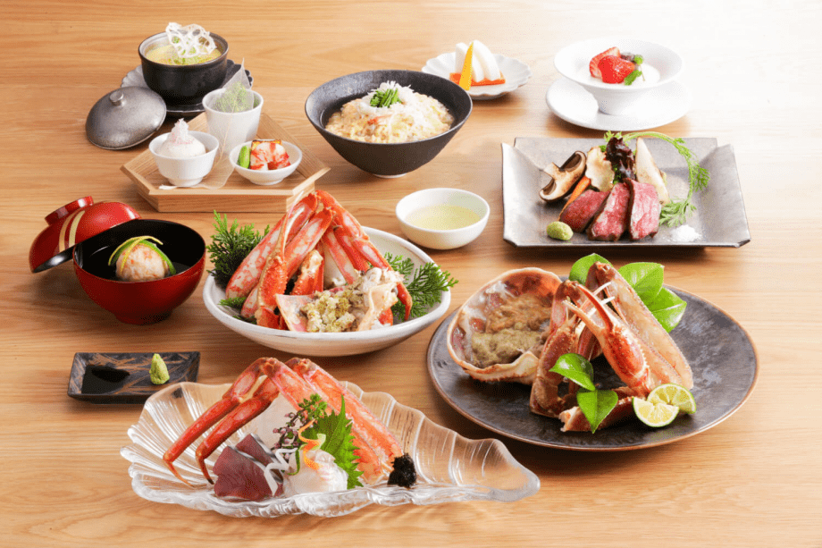 Sanpou Nishimuraya Restaurant Dinner - Matsuba Crab & Tajima Beef Course Dinner