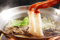 さんぽう西村屋　特撰『活松葉蟹すきとオーガニック地物野菜』白梅コース【館内利用券2000円分付き】