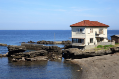 海に突き出したロケーション