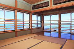 3方向に海が見えます