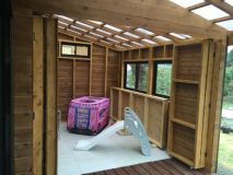 「ささやかなおうちS 禾(のぎ)」花火・ピザ窯・焚火・BBQ！ 広々ログハウス調古民家