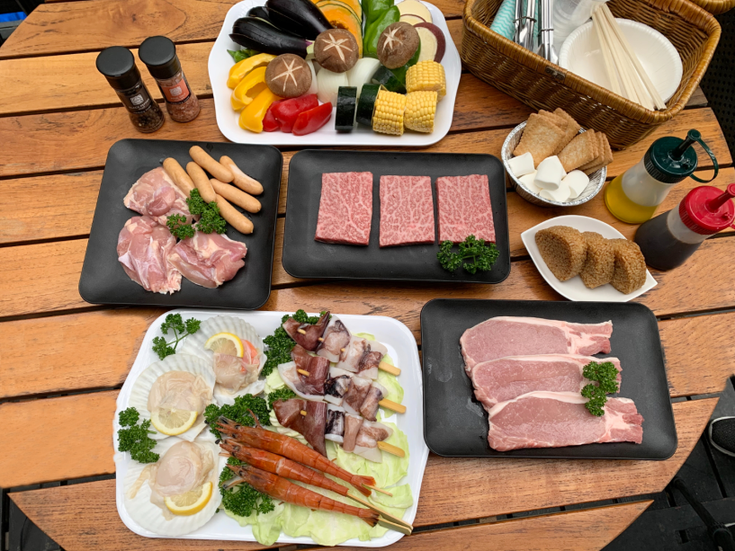 【食材付きBBQプラン】手ぶらでラクラク♪コテージでバーベキューを満喫