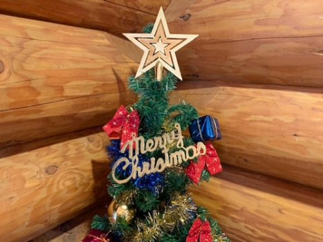 コテージでクリスマス