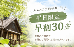 平日限定｜早割30｜ゆったり11時チェックアウトプラン