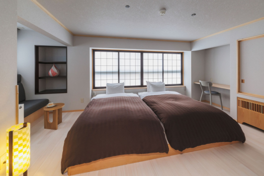 【コーナー和モダン】和室次の間+ベッドルーム　30㎡　※禁煙※