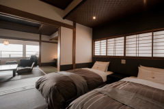 【当館基本】ベッド付き和風客室～曙～贅沢な時を演出する客室