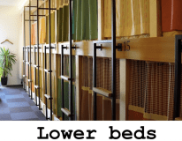 広島駅徒歩4分ゲストハウスCOCO広島女性専用ドミトリー下段確定