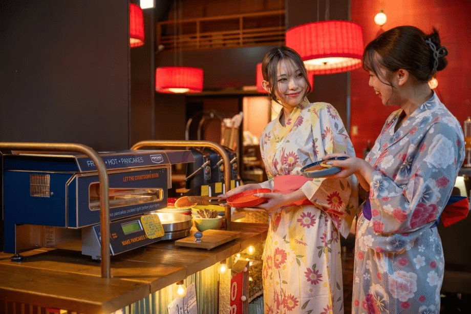 【素泊まり】生ビール・ワイン・加賀地酒が飲み放題のラウンジ付◆夜なき蕎麦と朝活コーヒーも無料