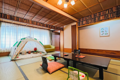 特別フロア【1,000冊の絵本フロア】パパ・ママと小さなお子様が楽しく過ごしやすいように沢山の工夫がされたお部屋です。