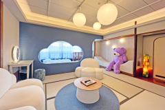 2023年7月OPEN、クマさんのいる赤ちゃん特別室「Angel」（ブルー）