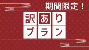 【訳アリプラン｜1泊2食】リーズナブルでも充実したご旅行に◆温泉や旬の食材を使用したお料理を堪能