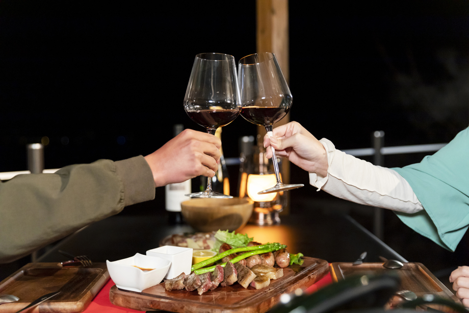 【Dinner-OCEAN】大切なひととのプライベートな時間を過ごせます。 【Dinner-OCEAN】大切なひととのプライベートな時間を過ごせます。