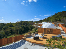 【愛犬と一緒にグランピング！】＜ペット宿泊可＞海と山に囲まれ、家族みんなでリフレッシュ！／2食付