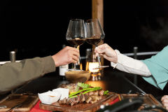 【Dinner－OCEAN】大切なひととのプライベートな時間を過ごせます。