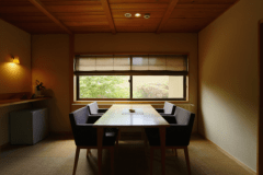 半露天風呂付き客室