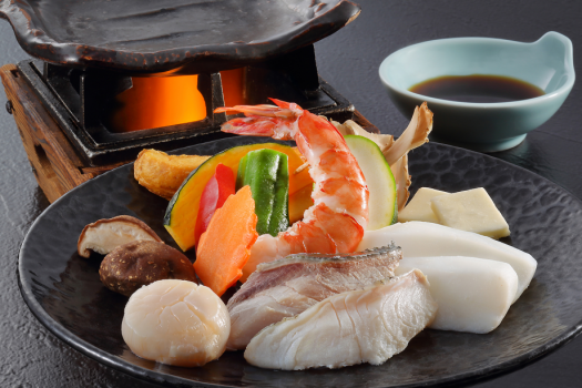 海鮮陶板焼き