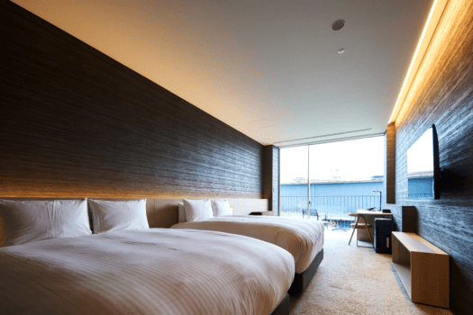 【新館／屋内ジャグジーバス付】プレミアム・ツインルーム 44㎡