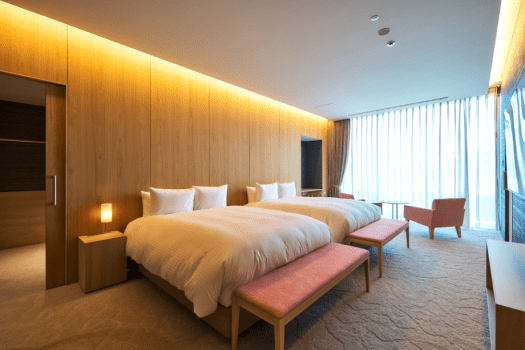 【新館／屋内ジャグジーバス付】プレミアム・スイートルーム(和洋室) 89㎡