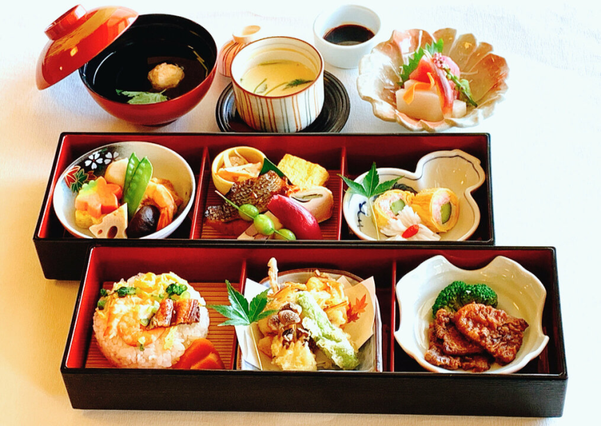 夕食　松華堂
