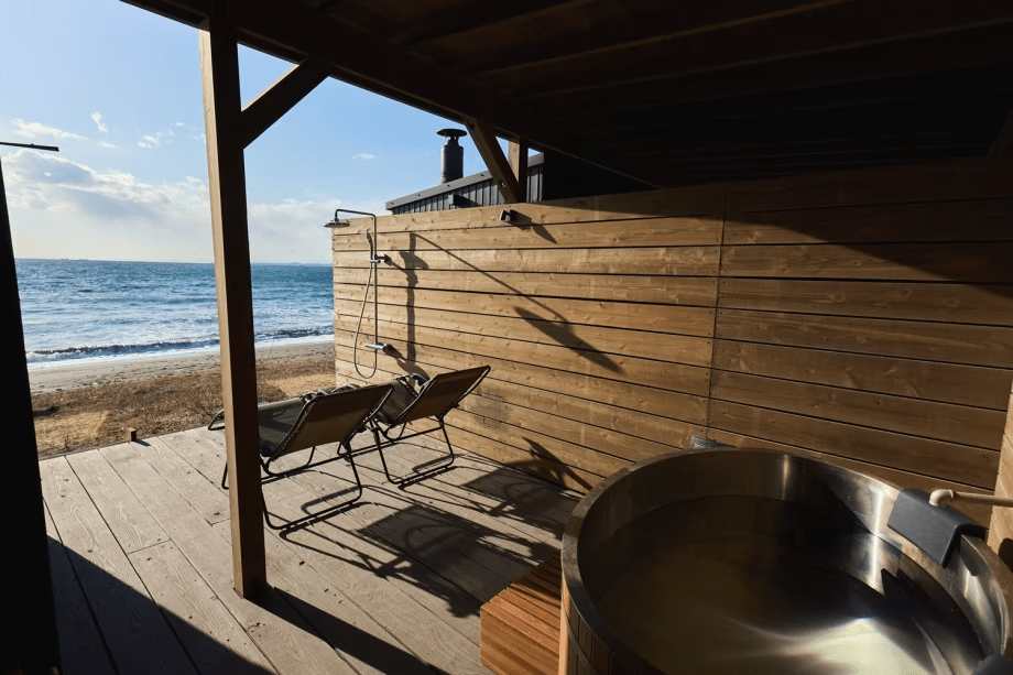 ビーチサウナの写真