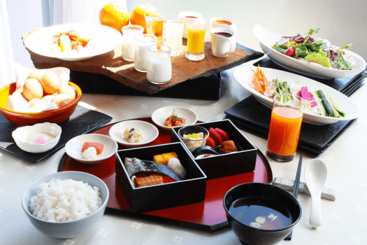 特製２段重で優雅な朝食♪