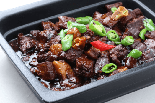 【万里】ヤシオポークの黒酢豚