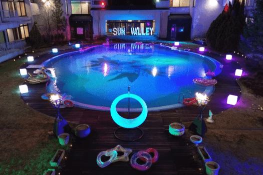 オリエンタルガーデン「ナイトプール」