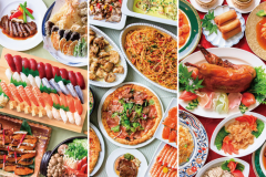和食・洋食・中華の異なる3つのレストラン
※お日にちによって営業レストランは変動いたします
※レストランはご指定いただけません 和食・洋食・中華の異なる3つのレストラン
※お日にちによって営業レストランは変動いたします
※レストランはご指定いただけません