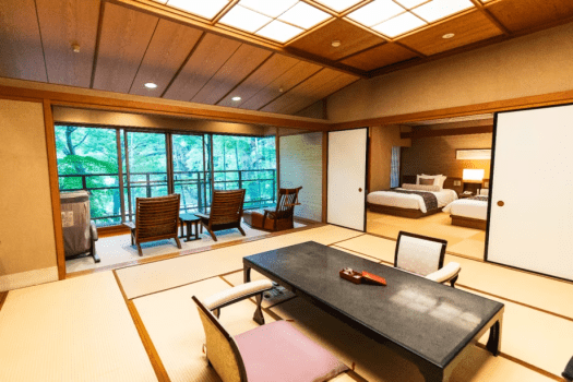 【１階or２階】露天風呂・ベッド付和室