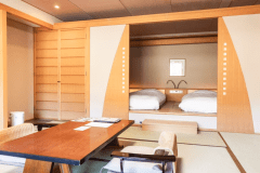 露天風呂付和洋室：山ざくら