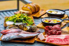 【1泊2食付き】グランピングBBQプラン～瀬戸内牛や瀬戸内海の海の幸など美食の島をまるごと愉しむグルメグランピング~