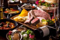 【17:30～20:30/BBQメニュー】豪快ステーキ肉や彩り豊かなスキレット料理などこだわりBBQ！！