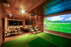 シミュレーションゴルフ1時間利用特典付き1泊2食プラン（大人のみ）【クラブラウンジ利用特典付】